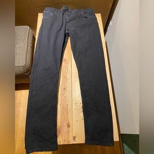 Cotton & Co Black Denim 33x32 Jeans. Straight fit